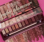 Ruby Glamour , paleta cieni Eveline