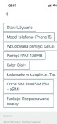 iPhone 15 kolor biały