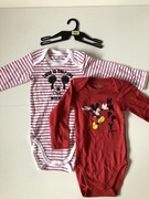 Nowy Komplet body z długim rękawem Mickey Disney