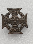 ODZNAKA KRZYŻ HARCERSKI - ZHP -CZUWAJ-ŚRUBA-SYGNOWANY MET 83