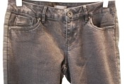 ORSAY - czarne jeansy z lampasami  R.36