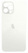 Szkło tylne iPhone 12 PRO MAX - biały ,klapka tylna, plecki, tył BIG HOLE