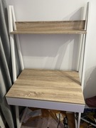 Nowoczesne biurko z półką – idealne do pracy, nauki i małych przestrzeni!