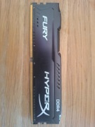 Pamięć DDR4 1x16GB 2400 MHz HyperX Fury Black CL15