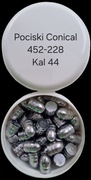 Pociski conical kal. 44  452 228 grain  50 szt.