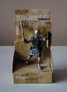 Schleich rycerz z wojennym toporem figurka model wycofany