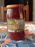 Miód Gryczany nektarowy . Ostra Gryka1,2 .Pasieka u Marka.Zbiór 2025 r