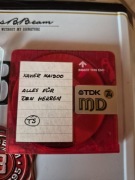 MINI DISC TDK 74 DWIE SZT NAGRANE.
