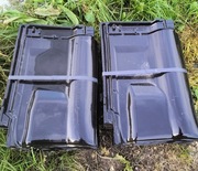 Dachówka wentylacyjna brass rubin 9v kolor czarny błyszczący 