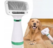 Suszarka szczotka do sierści zwierząt - Zoofari 2w1