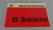 Instrukcja obsługi VW Scirocco I/1 Tipo 53 Estado 08/1974