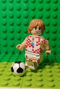 Minifigurka piłka nożna piłkarz Chorwacji klocki LEPIN Soccer