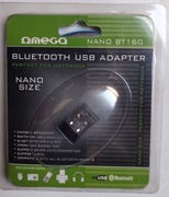Bluetooth USB Adapter Nano zasięg 30 metrów BT160 Omega - Oryginał -  NOWY 
