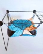 (S) Plaster miodu - piętrowy hamak dla szczura, szynszyli. Wzór z żółtym