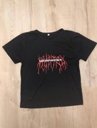 Koszulka z nadrukiem vintage  shein ali bershka za