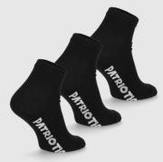 3-Pak SKARPETKI PATRIOTIC CZARNE 38-41