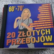 20 złotych Przebojów lata 60 - 70 - płyta CD