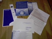 Lodówka Electrolux ERB 2941 Instrukcja obsługi karta gwarancyjna 2005