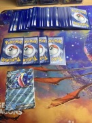 100 kart pokemon + 5 kart HOLO/ EX z mojej kolekcji