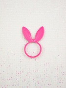 pierścionek królik uszka róż kawaii harajuku KC48