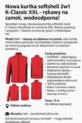 Męska kurtka softshell Hill & Valley K-Classic, rozmiar XXL (56/58), Nowa 