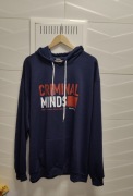 Bluza Criminal Minds r. 5XL granatowa NOWA kaptur