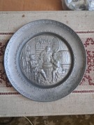 Talerz ozdobny metalowy KARCZMA / BROWAR