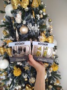 Dwie szklanki/kubki Moomin Muminki