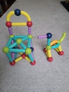 Klocki magnetyczne MAGNETIC STICK 120 sztuk 