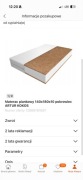 Materac kokos 140x180 
