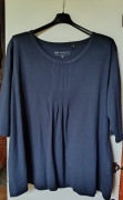 BLUZKA – TUNIKA, RĘKAW 3/4, GRANATOWA B.P.C rozm. 52/54