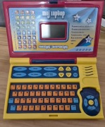 Edukacyjna zabawka wielofunkyjna Mój laptop dla dzieci powyżej 3 lat.