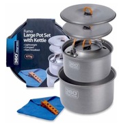 360 DEGREES ZESTAW DO GOTOWANIA GARNKI TURYSTYCZNE
