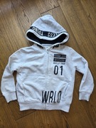 Rozpinana bluza z kapturem Zara rozmiar 122/128