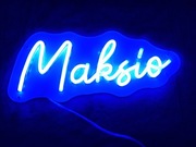 NEON IMIĘ PERSONALIZOWANY SZYLD IMIENNY LED USB 6 LITER  +