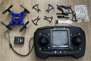 Dron mini niebieski