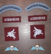 Komplet naszywek Red Devils, Arnhem