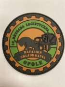 Plakietka naszywka batalionu składowania w Opolu