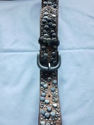 Pasek damski skóra naturalna stylowy unikatowy