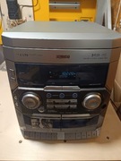 Wieża Philips FW C170 ze zmieniarką CD sprawna na działkę i do garażu hifi