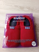 Ciepłe kapcie grzejące kapcie do mikrofalówki 