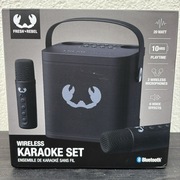 ZESTAW PRZENOŚNY FRESH 'N REBEL KARAOKE SET (różne kolory) Nowy 