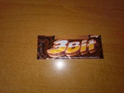 3Bit kraft baton w mlecznej czekoladzie 2006 puste opakowanie