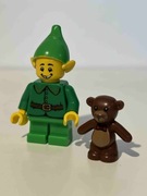 LEGO Minifigurka – Świąteczny Elf (Seria 11, 71002) 