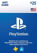 PlayStation Network Card - 25 USD 