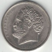 Grecja 10 drachm 1978 Demokryt 26 mm nr 2