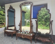 Lustro stojące tremo secesja 