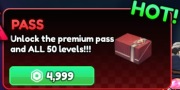 Anime Vanguards Premium PASS All 50 levels