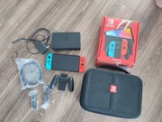 Nintendo Switch Oled z etui stan idealny