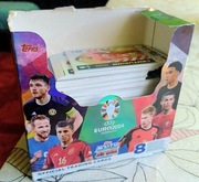 Topps Uefa Champions Euro 2024 Germany zestaw 129 kart prezent dla kibica 